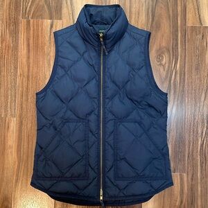 J.Crew navy puffer vest
